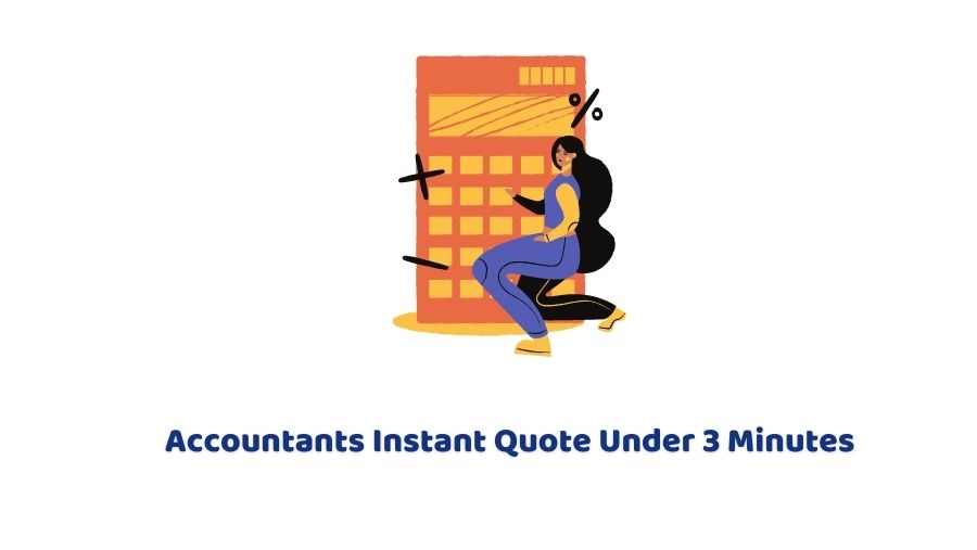 Accountants instant quote under 3 minutes