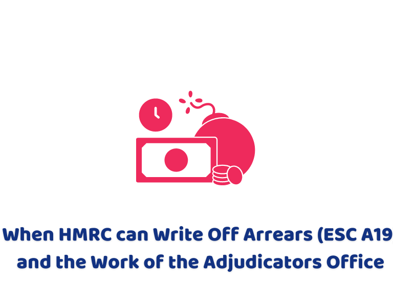 HMRC can Write Off Arrears