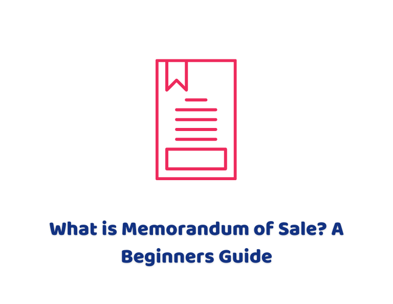 What is Memorandum of Sale