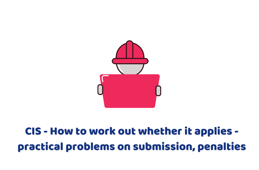register for the Construction Industry Scheme