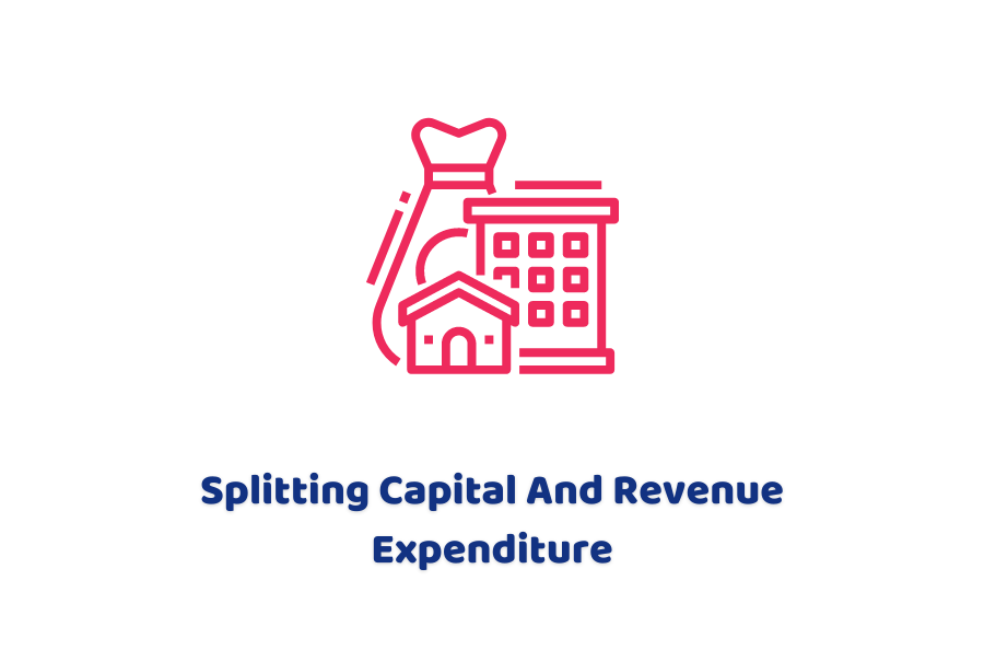 Splitting Capital and Revenue Expenditure