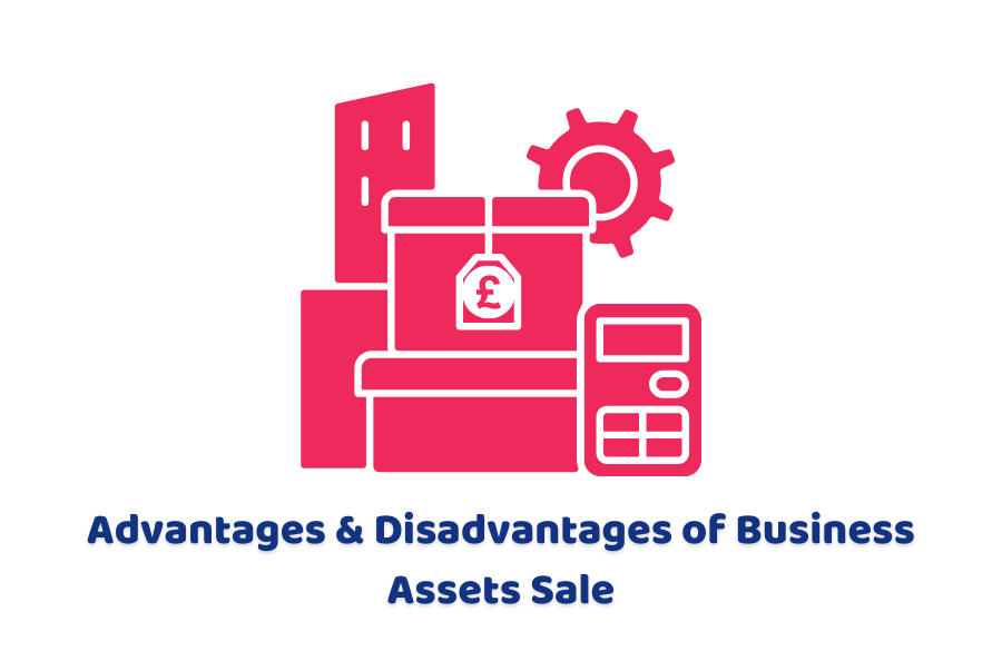 advantages and disadvantages of sale of assets