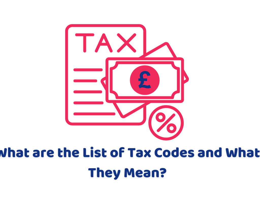 what are tax codes