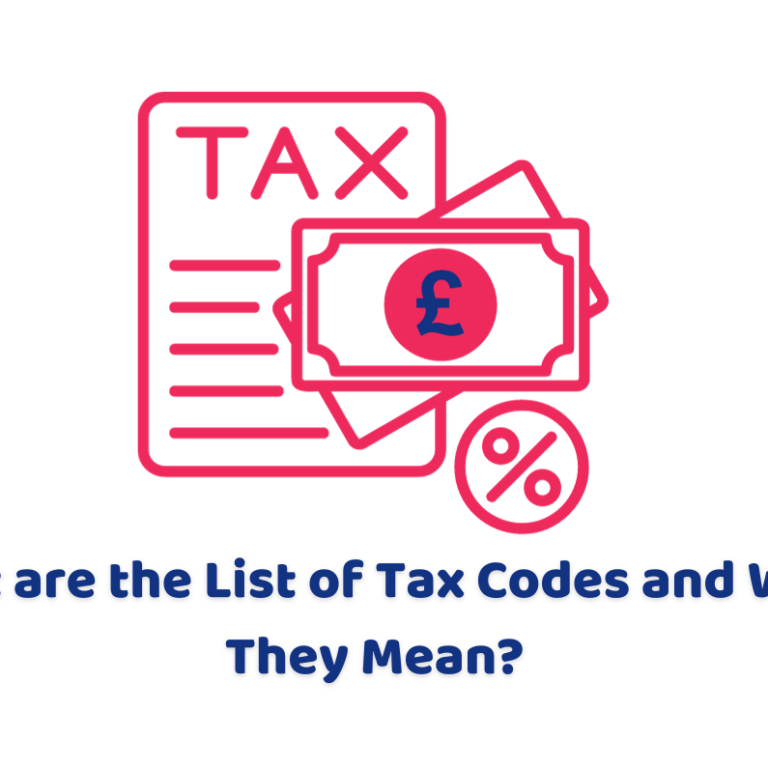 what are tax codes