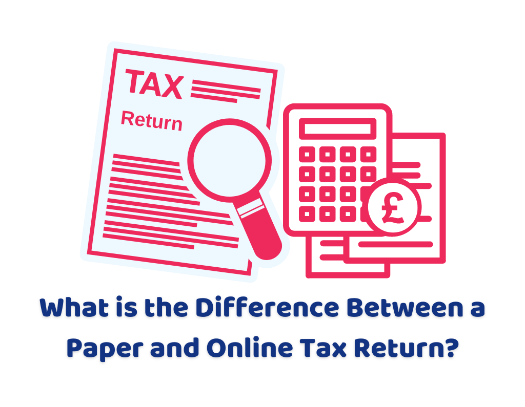 difference between paper and online tax return