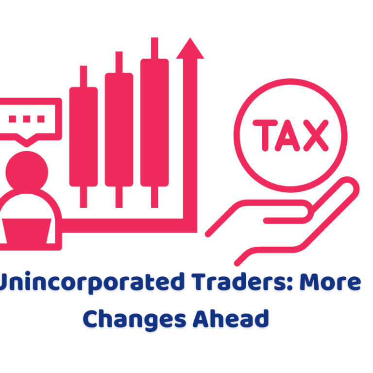 Unincorporated Traders More Changes Ahead