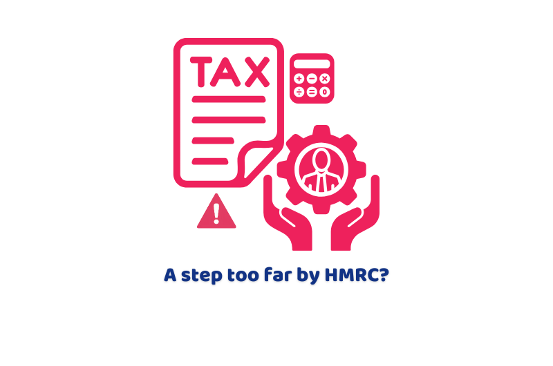 A step too far by HMRC